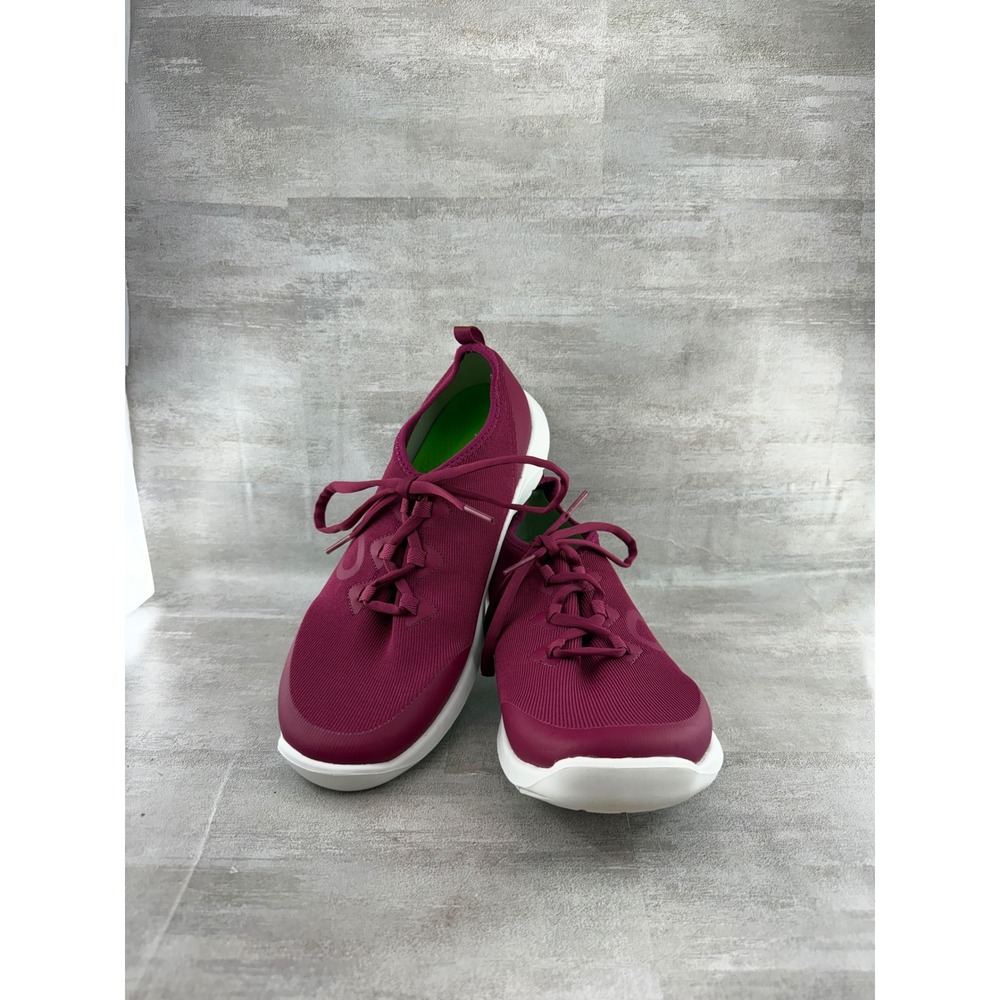 OOFOS OOmg Sport Low Recovery Shoes Cabernet Burgundy Women Sz US 10 EU 41